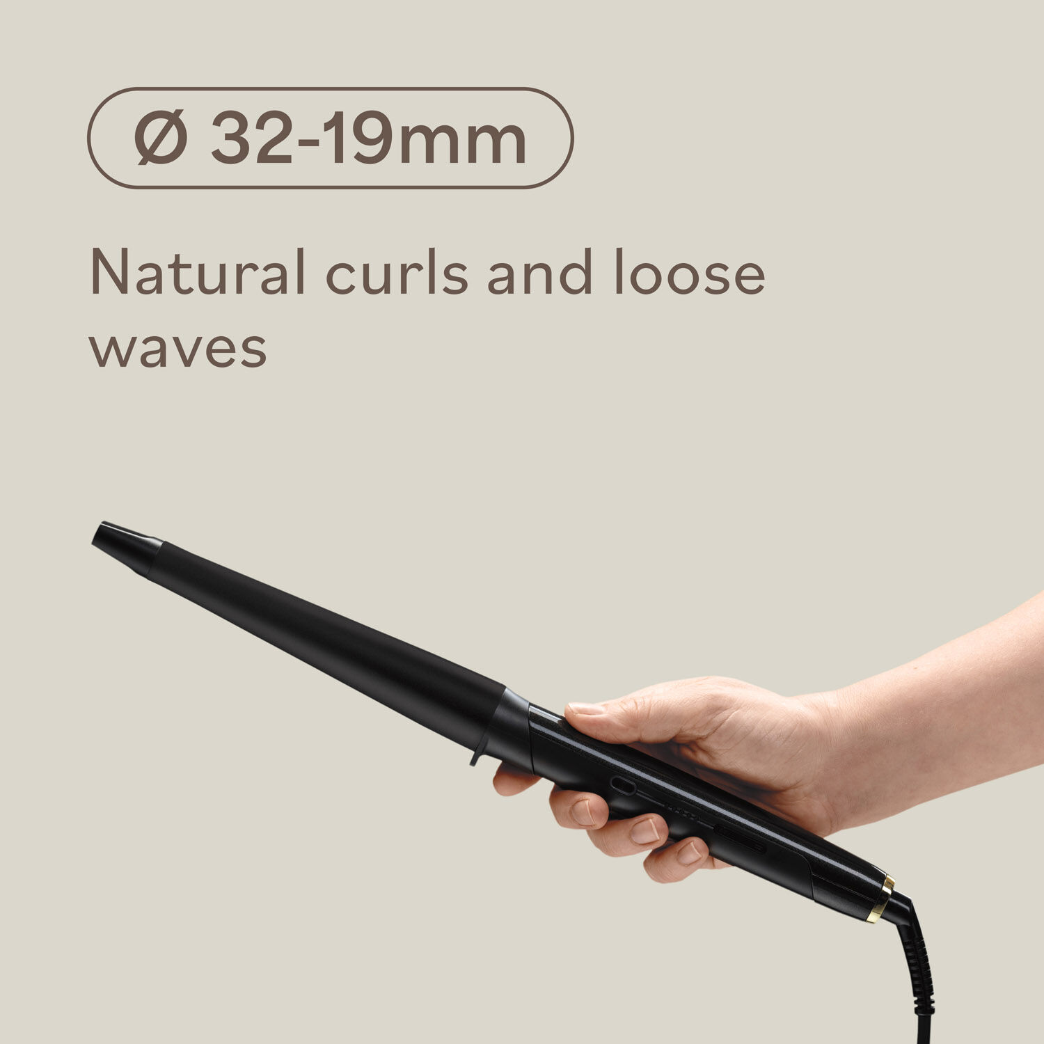 Conical Wand - &Oslash; 32-19mm